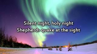 Silent Night  Instrumental with lyrics [upl. by Isied]