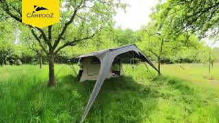 Campooz Tenttrailer Fat Freddy  de vouwwagen met een wereldrecord [upl. by Eidorb]