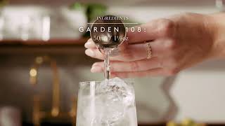 Seedlip Garden 108 amp Elderflower Cocktail Recipe Alcohol Free 🍸🌺  Diageo Bar Academy [upl. by Atnahc873]