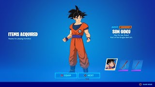 HOW TO GET THE DRAGON BALL SKINS FOR FREE [upl. by Sirama]