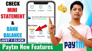 how to check your bank statement in paytm  Kisi b bank ki Mini Statement kaise check karae [upl. by Bazar]