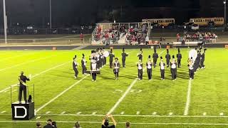 Dansville HS Band Halftime pt1 101124 [upl. by Ennovyahs]