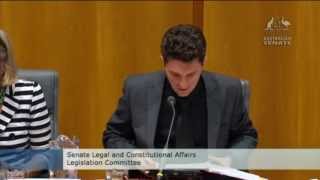 Australian Security Intelligence Organisation ASIO at Senate Estimates [upl. by Ielerol912]