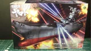 BandaiModels 11000 Space Battleship Yamato  Part 1 [upl. by Suhcnip]