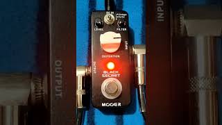 mooer black secretheavy distortion tone [upl. by Ahsram822]