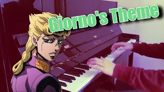 Giornos Theme but Only the Cool Part Piano [upl. by Demetri171]