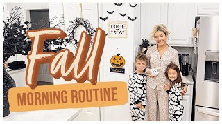 NEW DIVORCED MOM MORNING ROUTINE FALL 2023  REALISTIC BUSY MOM ROUTINE BriannaK [upl. by Leryt]