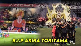 The Football World Reaction to the death of Akira Toriyama [upl. by Kabab]