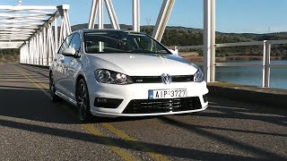 Volkswagen Golf 7 VII RLine Review  14 TSI 150 ps [upl. by Nilhsa]