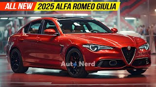 ALL NEW 2025 Alfa Romeo Giulia Review  You Wont Believe This [upl. by Lebar]