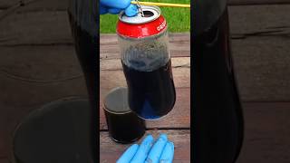 Soda Can VS Sulfuric Acid science youtubeshorts education viralvideo trending amazing [upl. by Lockhart]