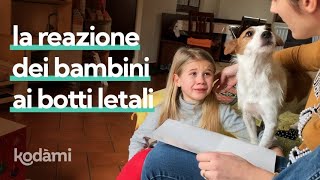 Gli effetti dei botti sugli animali – la reazione dei bambini ESPERIMENTO SOCIALE [upl. by Obbard]