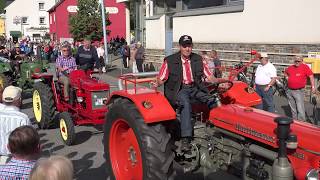 15 Oldtimertreffen Kröv  Korso der Traktoren und Bulldogs [upl. by Notnerb]