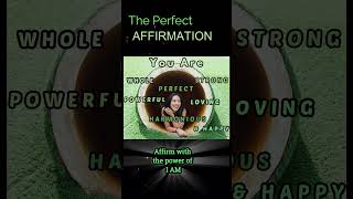 The Perfect Affirmation to Boost Your Mindset  Daily Positive Affirmations affirmationpositives [upl. by Ahl]