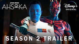 Ahsoka Season 2  SEASON 2 PROMO TRAILER  Lucasfilm amp Disney  ahsoka season 2 trailer [upl. by Lucias]