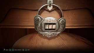 Chapter 2 Perosis room Astrology Puzzle figure out the combination lock Alone in the Dark 2024 [upl. by Anerok]