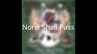 Aesop Rock  None Shall Pass Lyric Video [upl. by Ydroj]