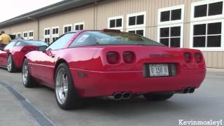 2x Lingenfelter Corvette ZR1s [upl. by Anayrb539]