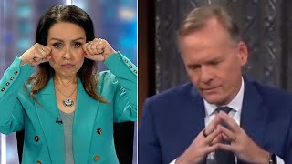 Lefties losing it Rita Panahi mocks journalist ‘fighting back tears’ over Trump’s win [upl. by Yleme956]