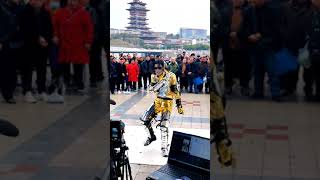 Street performance Michael Jackson SCREAM choreography CAI JUN dance streetdance [upl. by Philis571]