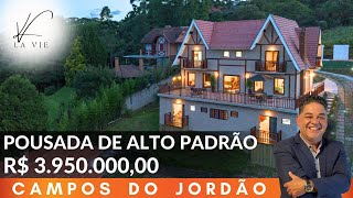 🍁 OPORTUNIDADE DE INVESTIMENTO POUSADA DE ALTO PADRÃO EM CAMPOS DO JORDÃO  R 395000000 [upl. by Llevol]