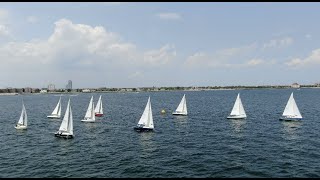 2021 ECA Region 1 Championship Regatta DRONE VIDEO No Audio [upl. by Laux930]