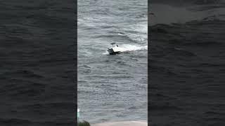 How did this lone catamaran do at the Haulover Inlet Filmed for us by my good friend Scott [upl. by Eloci]