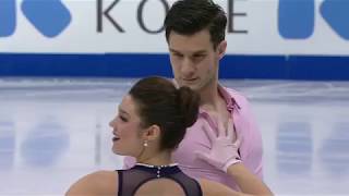 Laurence FOURNIER BEAUDRY  Nikolaj SORENSEN Short Dance World Championships 2017 [upl. by Ardnosak]