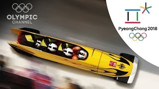 Bobsleigh Recap  Winter Olympics 2018  PyeongChang [upl. by Drarehs]