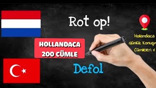 HOLLANDACA GÜNLÜK KONUŞMA CÜMLELERi YENİ BAŞLAYANLAR iCiN FLEMENKÇE NASIL ÖĞRENİLİR Zinnen 1 [upl. by Almond]