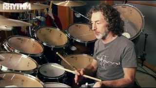 Simon Phillips drum lesson openhanded playing [upl. by Maximilien]