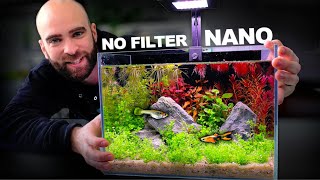 Nano Ecosystem Fish Tank You Can Put Anywhere [upl. by Inalial]