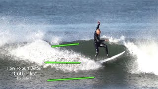 How to Surf Better quotCutbacksquot Plus Carver Surf Skate Tutorial Ep 1 [upl. by Highams]