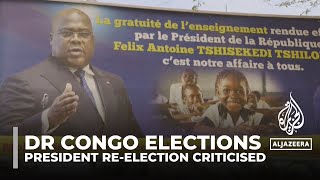 DR Congo elections President criticised for unfulfilled promises [upl. by Shandee]