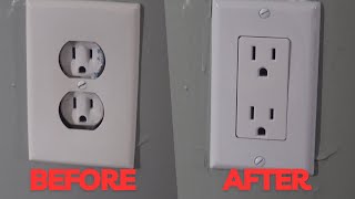 How to Fix A Recessed Receptacle [upl. by Kong]