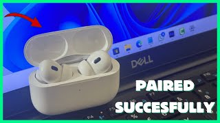 How to Connect Airpods Pro 2 with Laptop Windows 1110 [upl. by Yerga982]