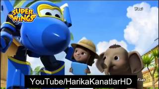 Harika Kanatlar  Filin Banyo Küveti  Yeni Bölüm Yeni Sezon  Super Wings [upl. by Bourke]