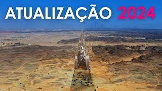 O Progresso de Construção do The Line em 2024 [upl. by Thapa612]