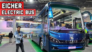 Eicher Intercity Coach Electric Bus 500 kms in Single Charge  Charging Time  Price [upl. by Loralie115]