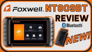 Foxwell NT809BT OBDII Diagnostic Scan Tool Review NEW 4K [upl. by Nonah]