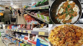 Grocery Shopping Vlog  Italian Supermarket🇮🇹  Biryani [upl. by Ennadroj809]