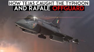 How Tejas Caught the Typhoon and Rafale Offguard [upl. by Elokkin]