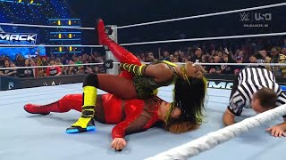 Nia Jax Vs Naomi  12 WWE Womens Championship  Smack Down Nov 15 2024 [upl. by Murry]