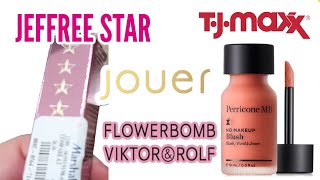 TJ MAXX MAKEUP JOUER x JEFFREE STAR  NEWEST FINDS [upl. by Elly]