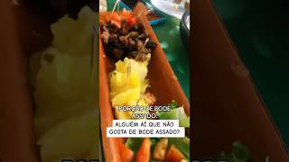 Bode assado carneiro assado porção receitas comida [upl. by Gabriela542]