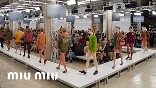 Miu Miu  FallWinter 2023 Fashion Show [upl. by Raman]