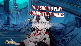 Coralie Tells Baiji To Play Competitive Games To Be More Toxic JP Dub  Honkai Impact 3rd [upl. by Matheny]