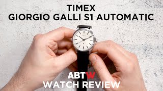 Timex Giorgio Galli S1 Automatic Watch Review  aBlogtoWatch [upl. by Eahsat]