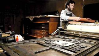 Letterpress Printing for Handmade Photobooks With a Vandercook Press [upl. by Yeh]