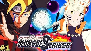 I BECOME NARUTO IN NARUTO TO BORUTO SHINOBI STRIKER EPISODE 1  CHARACTER MAKING amp TRAINING [upl. by Tamar]